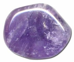 Amethyst for protection against panic attacks