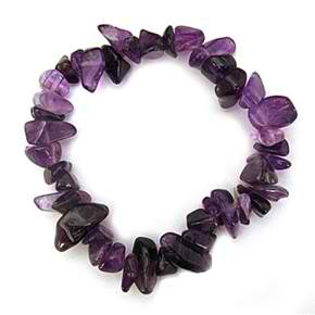 Amethyst bracelet