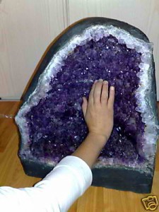 Amethyst geode
