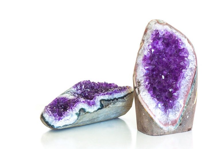 Amethyst geodes - Online Lithotherapy