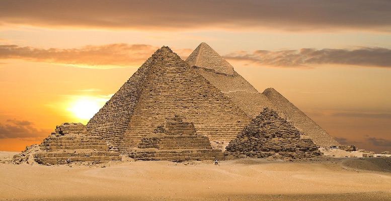 Pyramids in Egypt