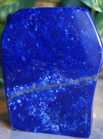 Studded with pyrite or not, lapis lazuli evokes the celestial vault