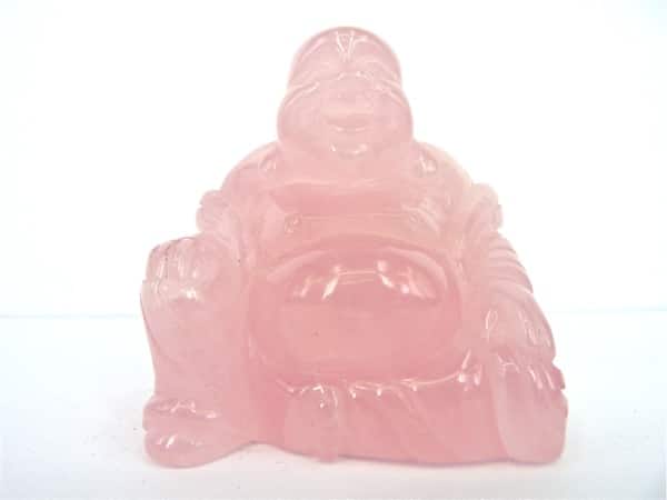 Rose quartz Buddha