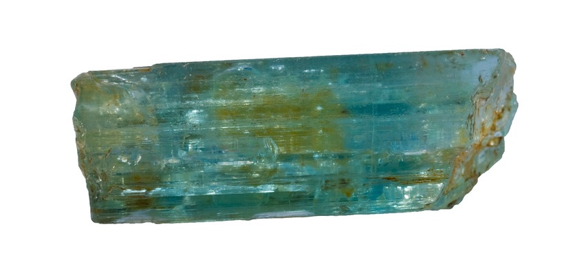 Rough aquamarine