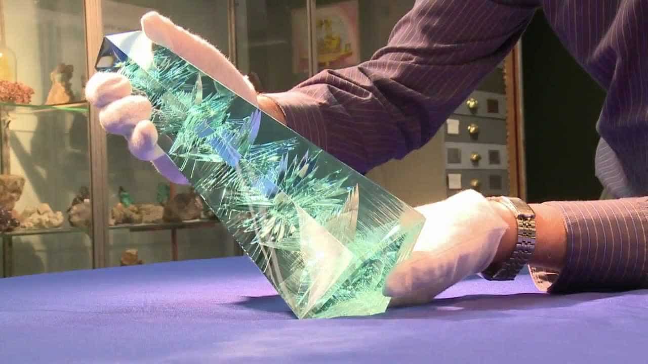 The Dom Pedro aquamarine, the most famous in the world, weighs 2 kilos
