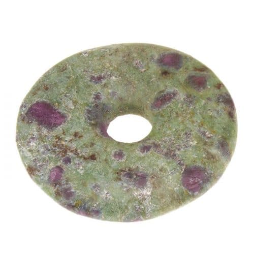 Donut en Rubis Lépidolite