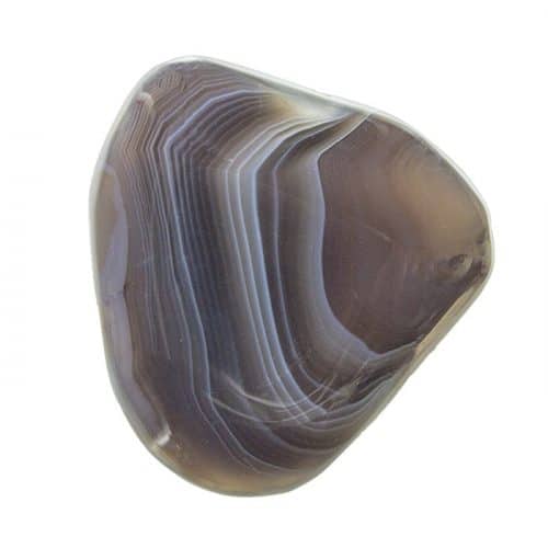 Agate du Botswana - Pierre Plate | Lithothérapie en Ligne