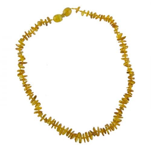 Collier Baroque Bébé en Ambre Baltique