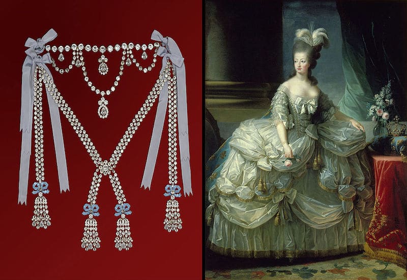 The "Affair of the Diamond Necklace" involving Marie Antoinette | Crystal healing online
