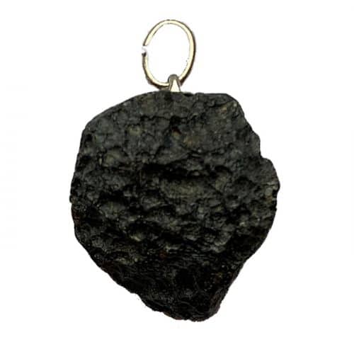 Tectite - Pendentif Pierre Roulée | Boutique de Minéraux | Lithothérapie en Ligne