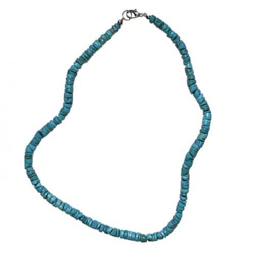 Collier Tube en Turquoise | Boutique de Minéraux