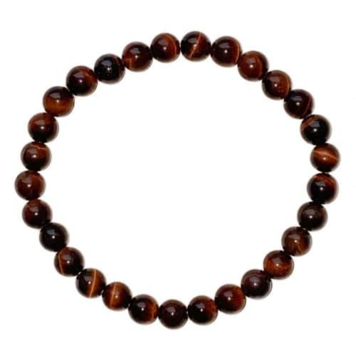 Bracelet en Oeil-de-Taureau - Pierres Roulées