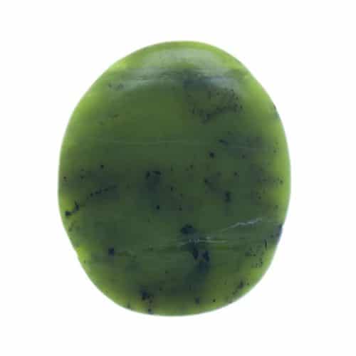 Pierre Plate en Jade Néphrite du Canada - Boutique de Minéraux | Lithothérapie en Ligne