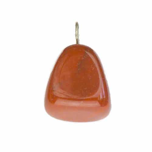 Jaspe Rouge - Pendentif Pierre Roulée