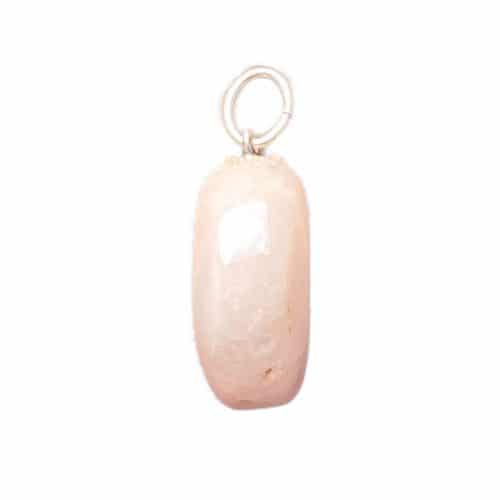 Pendentif pierre roulée en kunzite