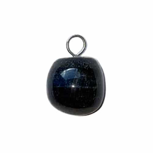 Pendentif pierre roulée en œil-de-faucon