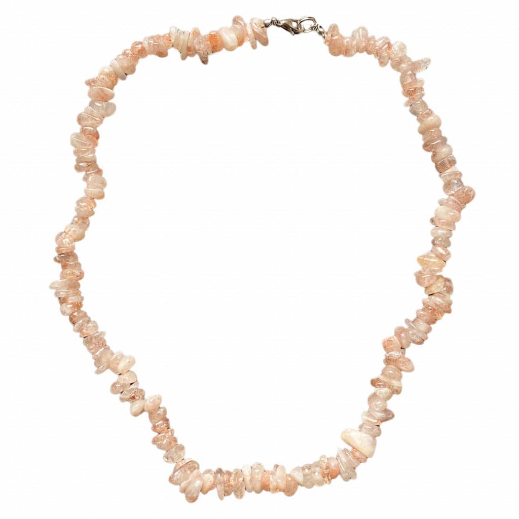Sunstone baroque necklace