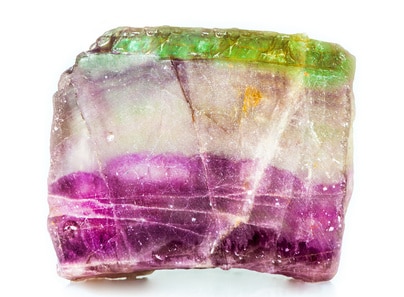 Rainbow fluorite