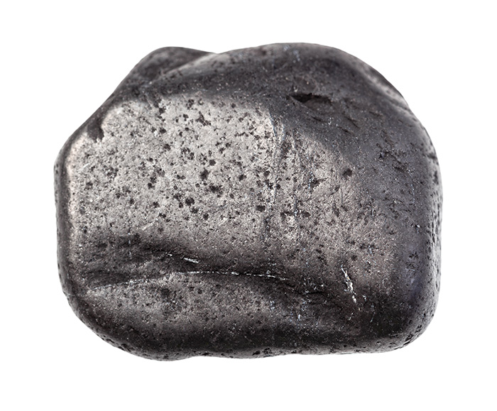 Tumbled shungite stone