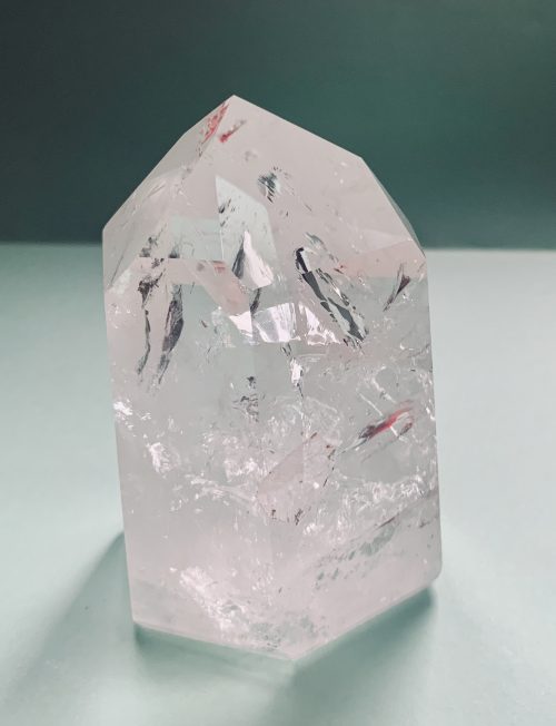 Cristal de Roche - Pointe Polie - 395 g (Pièce n°293)