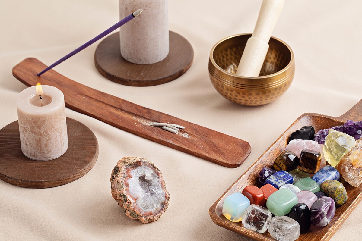 Epidote chakra crystals lithotherapy