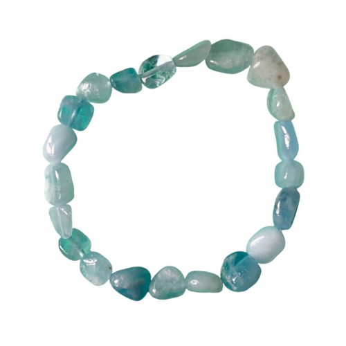 Aigue-Marine Bracelet Pierre Roulée
