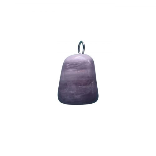 Kunzite Pendentif Pierre roulée